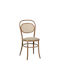 Dining Room Wooden Chair Beige 41x41x89cm