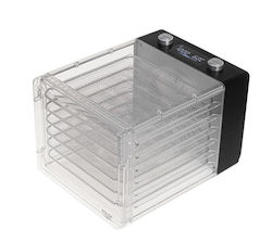 Adler Deshidrator De Alimente Cu 6 Rafturi Și Temperatură Reglabilă