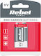 Rebel 6f22 Zinc-carbon Battery Blister
