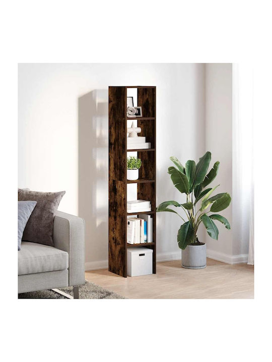 Brown Bookcases (2 pcs) 30x30x80 cm