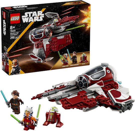 LEGO Star Wars Ahsokas Jedi Interceptor Für 8+ Jahre 290 Stück