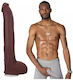 Doc Johnson Dildo Ultraskyn Realistic Dildo with Scrotum Flesh 29cm