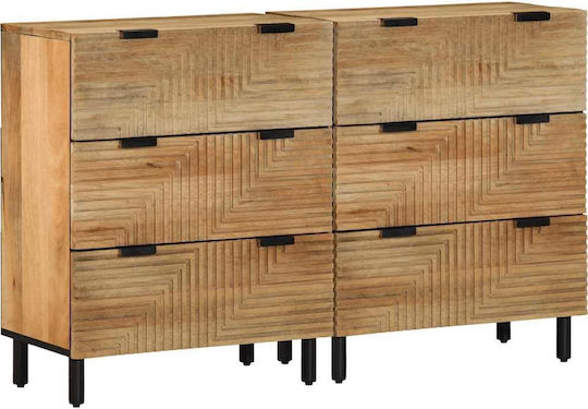 Comoda pentru Dormitor din Lemn Masiv Maro 60x33x75buc