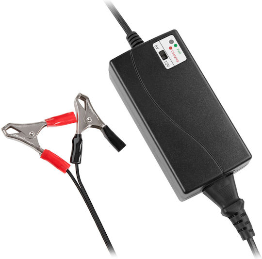 Φορτιστής Μπαταρίας Αυτοκινήτου 6/12V 1800mA