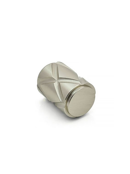 Convex 2305 Buton Mobilier din Metal Matt Nickel Φ25mm 2305-S05S05-Ø25 1buc