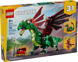 LEGO Creator Mittelalter Drache für 9+ Jahre 715 Stück