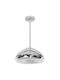 Toolight Pendant Light Silver with Socket E27