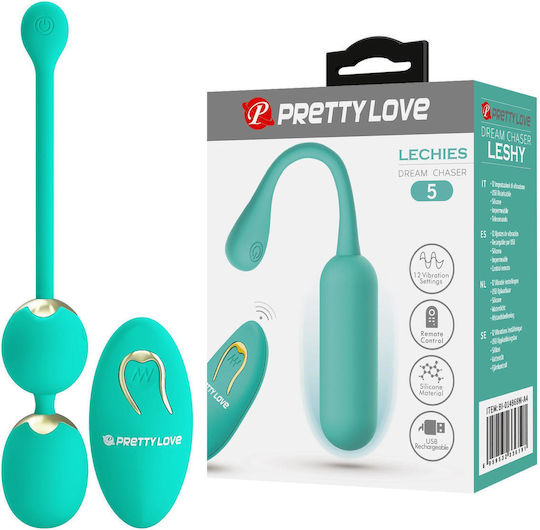 Pretty Love Lechies Dream Chaser 5 Green Wireless Remote Control 12 Vibration Functions Memory