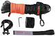 Vevor Car Towing Rope with Towing Capacity Up to 4.5 Tons in Orange Color