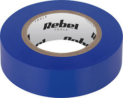 Bandă adezivă izolatoare Rebel 0,13 mm x 19 mm x 10 yd albastră