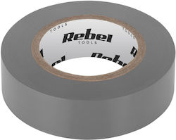 Bandă adezivă izolatoare Rebel 0,13 mm x 19 mm x 20 yd gri