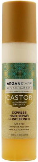 Arganicare Castor Express Hair Repair Instant Балсам за Повреден Коса 250мл