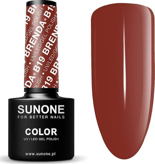 SUN ONE UV Halb-permanenter Nagellack Brenda B19 5ml 1Stück