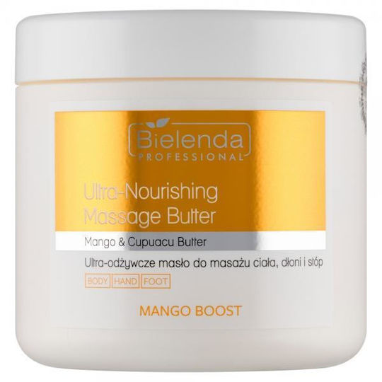 Bielenda Professional Mango Boost Ultra-nährende Körpermassagebutter Hände Füße 500ml