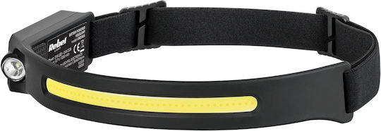 Lumină de lucru și de sit, cu baterie Lanternă Frontală LED IPX4 cu Luminozitate Maximă 350lm Negru