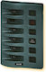 Wasserdichtes Panel IP67 + Messer-Sicherungen 8 Positionen Weiß Blue Sea Systems 18.re.61126