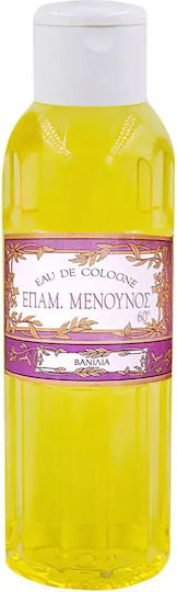 Menounos Unisex Eau De Cologne Βανίλια 500ml 60 Βαθμών