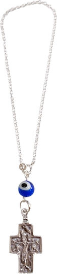 BD Jewelery Γούρι Αυτοκινήτου σε Ασημί Χρώμα