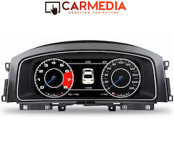 Carmedia Cmddb125vw-2 Digital Dashboard 12.5'' Vw Golf 7 2013-2020