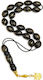 Roloi Komboloi Ebony Worry Beads Black 30cm