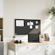 vidaXL Chalkboard Chalk Board 100x55cm