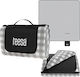 Picnic Blanket 200x200cm In Gray Color