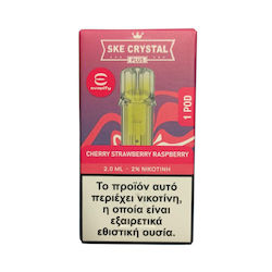 Crystal Vape Pod Preumplut În Culoare Roșie 2ml Crystal Vape Pod Preumplut În Culoare Roșie 2ml