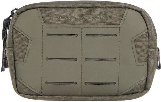 Pentagon Elpis Στρατιωτικό Τσαντάκι Ζώνης από Cordura Ranger Green 0.9lt