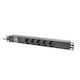 Lanberg Ракла Мултифункционално Гнездо Rack PDU-05F-0200-BK 1 Брой