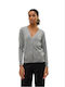 Γυναικεία Πλεκτή Ζακέτα Medium Grey Mel