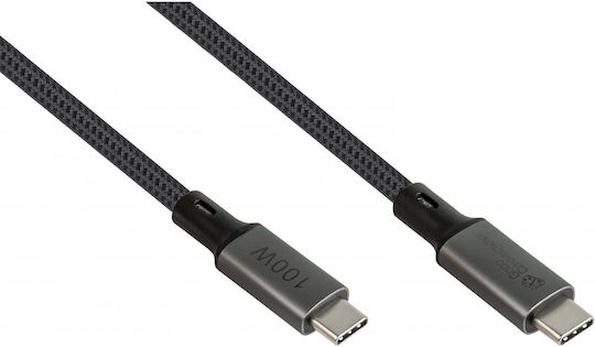 Good Connections Goodconnections USB 4 Video Cable USB-C Male - USB-C 100W PD Grey 1m GM-426150