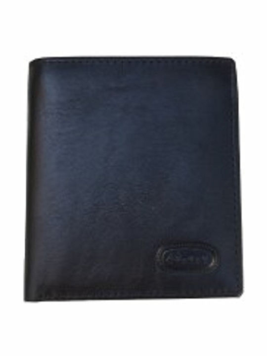 Leather Men's Wallet Classic with RFID Black