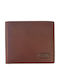 Leather Men's Wallet Classic with RFID Brown