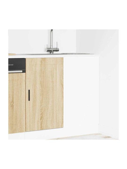 Dulap de Colț pardoseală Oak Sonoma 86x46x81.5buc