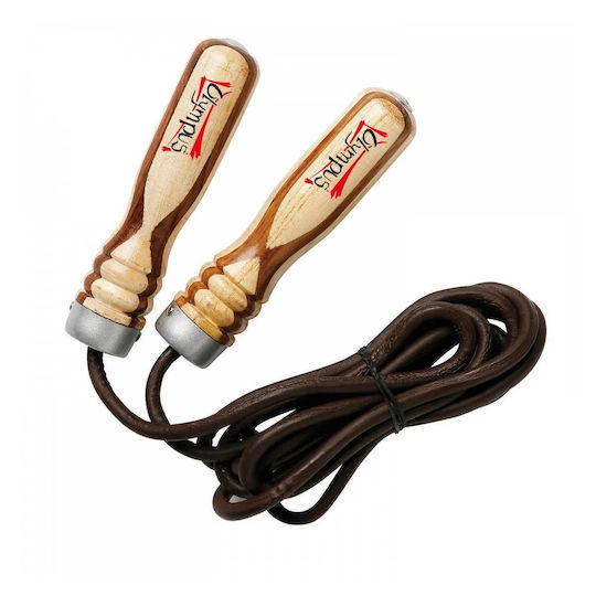 Olympus Wooden Leather Jump Rope