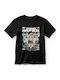 Παιδικό T-shirt Black Lara Croft Tomb Raider