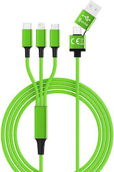 Smrter Hydra ULTRA USB to Lightning / Type-C / micro USB Cable 1.2m