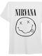 Тениска Nirvana Лого Албум Арт Рок Авеню Бяла