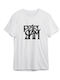 T-shirt Pearl Jam Band Logo Art Rock Avenue White