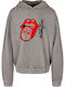 Oversized Premium Hoodie Rolling Stones Danger Rock Avenue Asphalt
