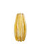 Decorative Vase Yellow 16cm