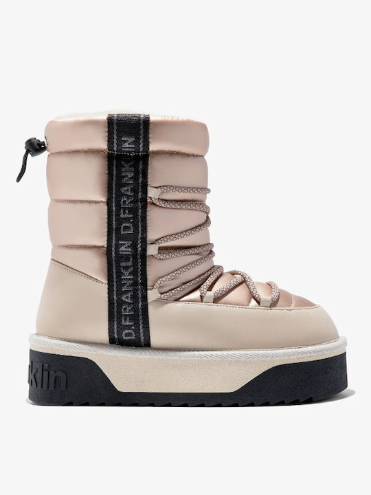 D.Franklin Snow Boots Nordic Beige