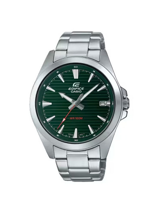Casio Edifice Men's Watch Battery with Silver M...