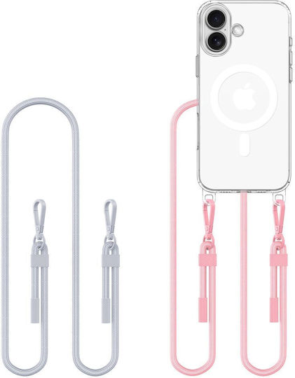 Tech-Protect Flexair Chain Mag Back Cover Σιλικόνης / Πλαστικό Γκρι (iPhone 16)