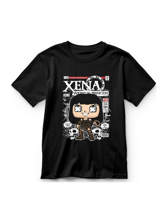 Παιδικό T-shirt Black Xena