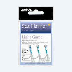 Cârlige Assist Bkk Sea Harrier Mărimea L 3buc