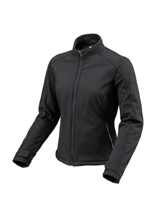 Tucano Urbano Ovetta Χειμερινό Γυναικείο Μπουφάν Μηχανής Softshell Μαύρο