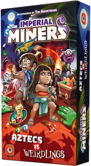 Επέκταση Παιχνιδιού Imperial Miners: Aztecs vs. Weirdlings για 1-4 Παίκτες 14+ Ετών (EN) Portal Games