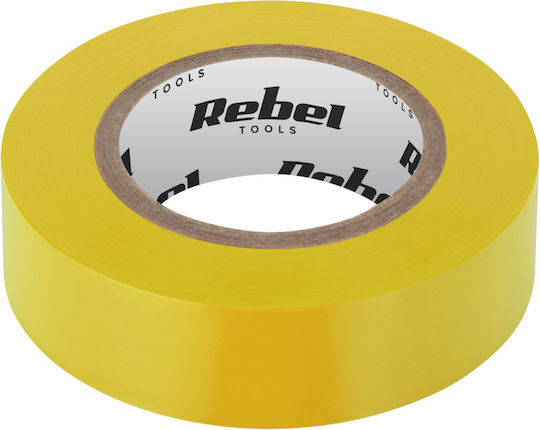 Rebel Klebeband Isolierband 0,13 mm x 19 mm x 20 yd Gelb