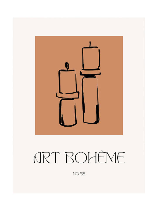 Poster Kunst Boheme Nr. 58 Pst215 21cm x 30cm